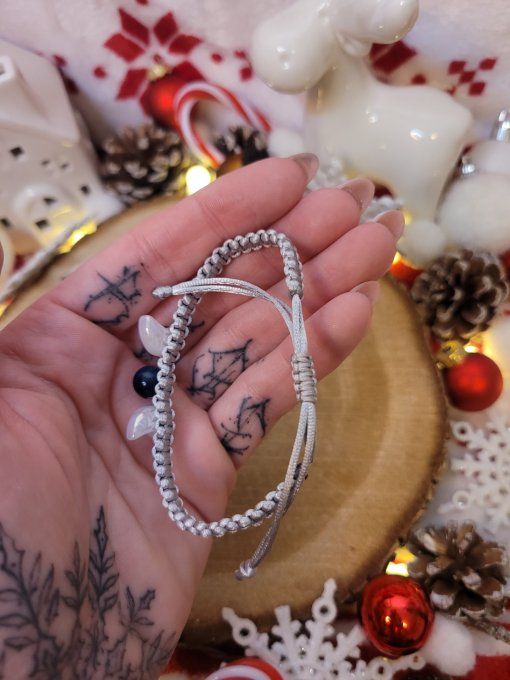 Bracelets pierre et breloques faits mains