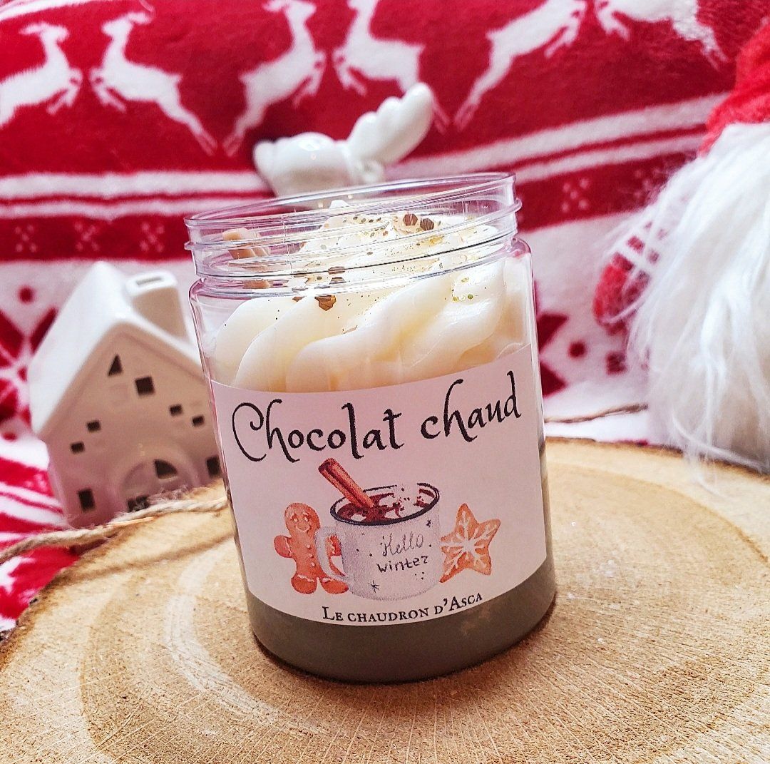 Fondant crème & chantilly chocolat chaud