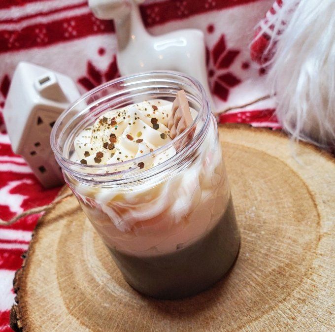Fondant crème & chantilly chocolat chaud
