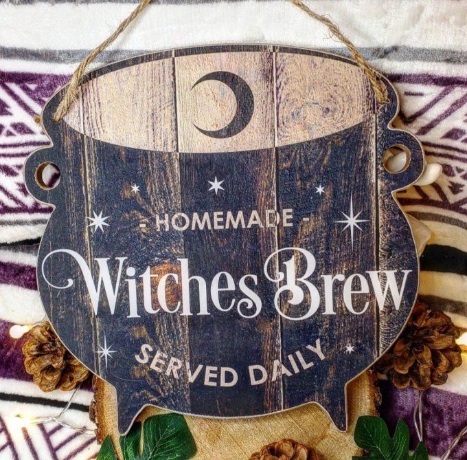 Pancarte murale witches brew