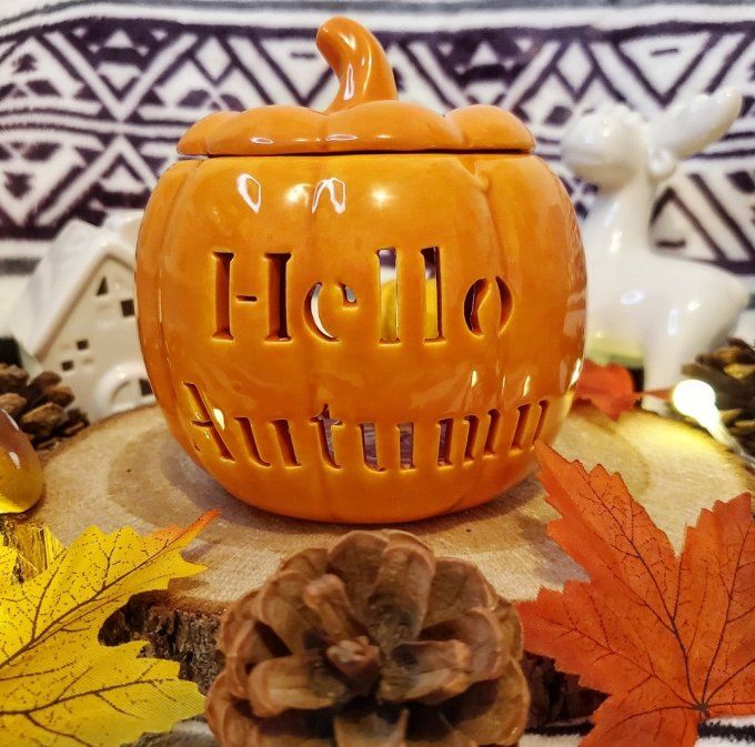 Brûleur citrouille hello autumn