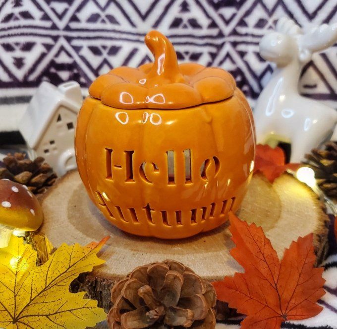 Brûleur citrouille hello autumn