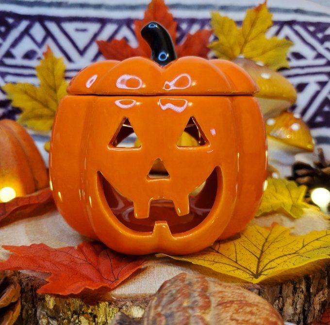 Brûleur citrouille halloween