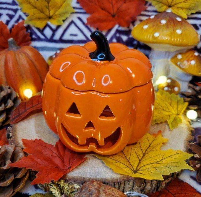 Brûleur citrouille halloween
