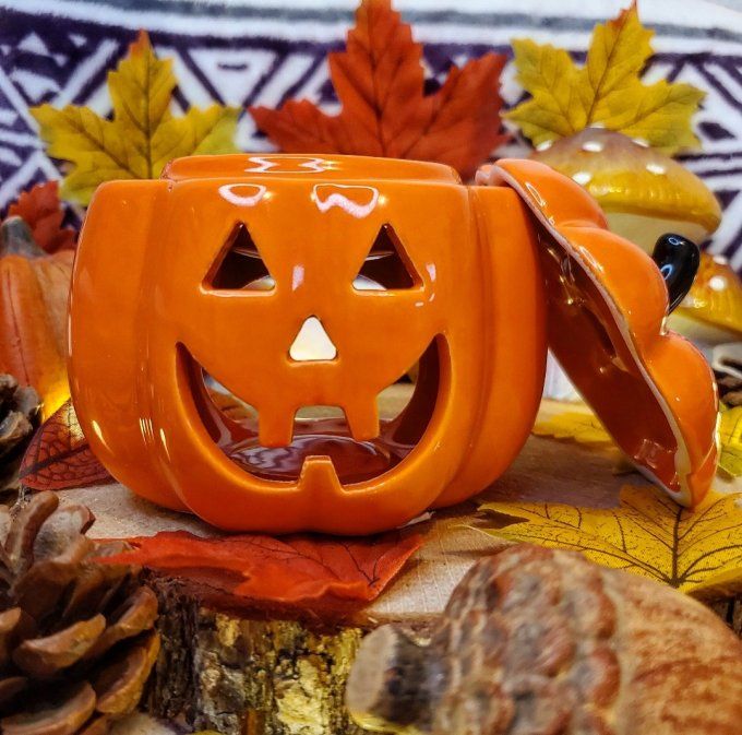 Brûleur citrouille halloween