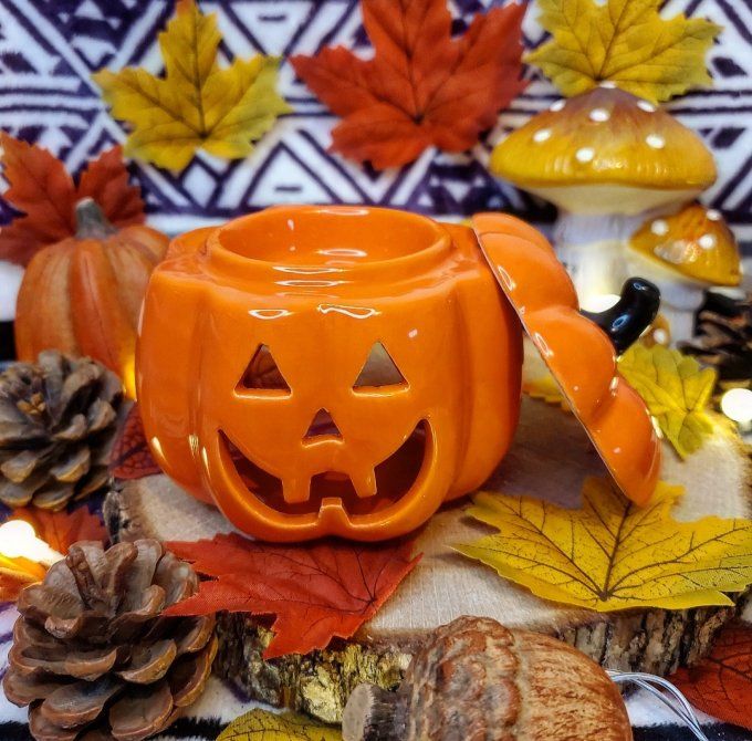 Brûleur citrouille halloween