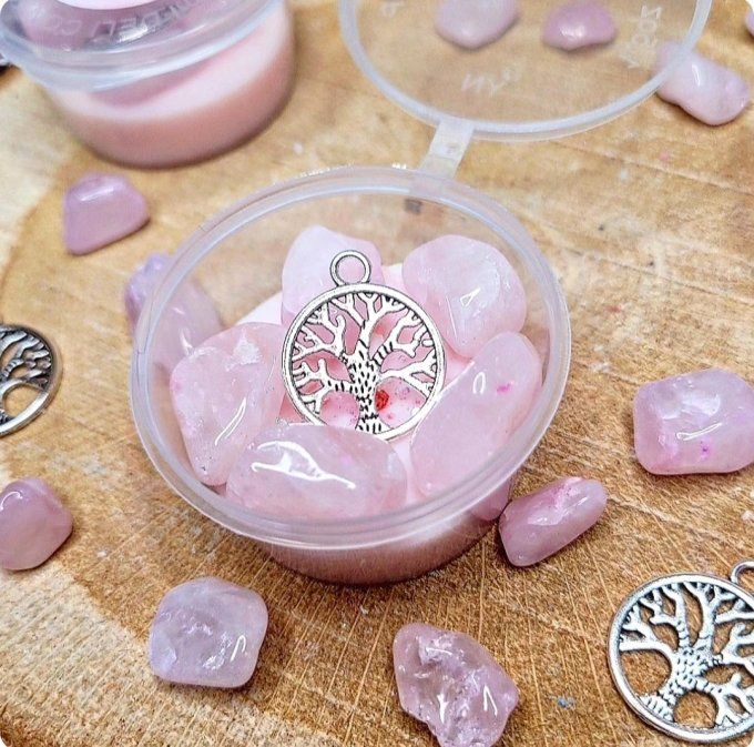 Fondant Amour & confiance en soi Quartz rose