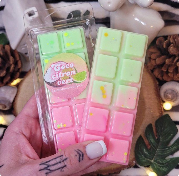Tablette coco citron vert 