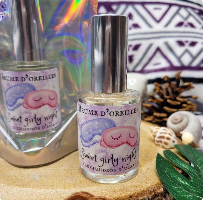 Brume d'oreiller sweet girly night