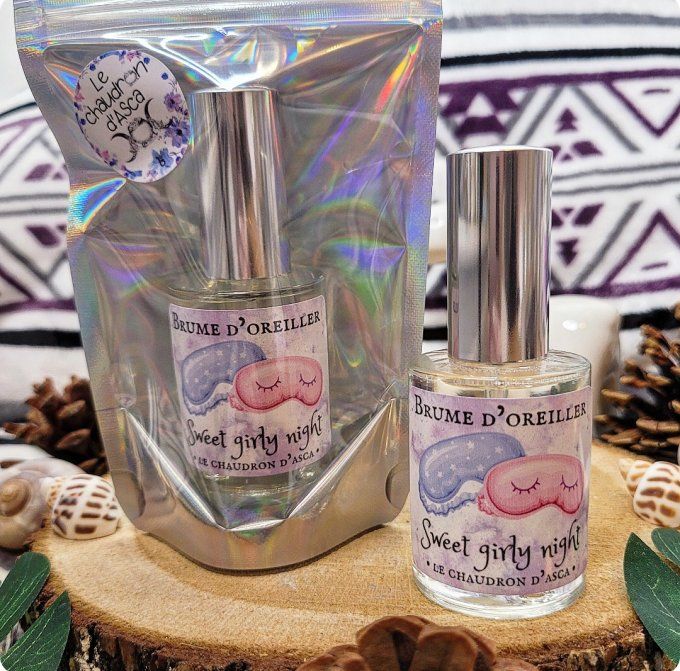 Brume d'oreiller sweet girly night