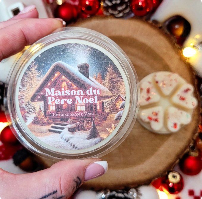 Tablette parfum maison du père Noël