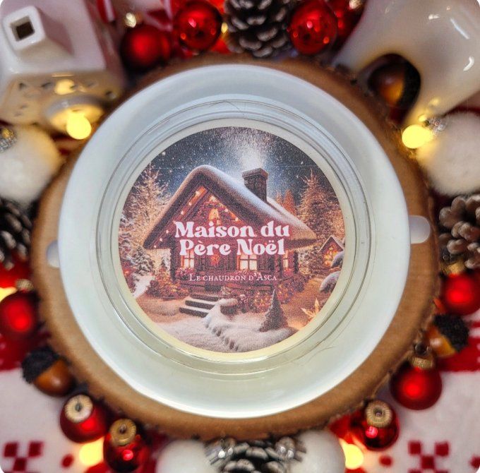 Tablette parfum maison du père Noël