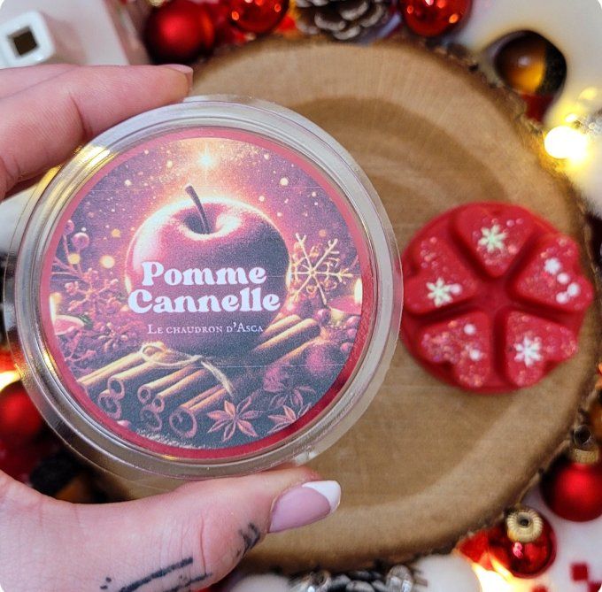 Tablette parfum pomme cannelle