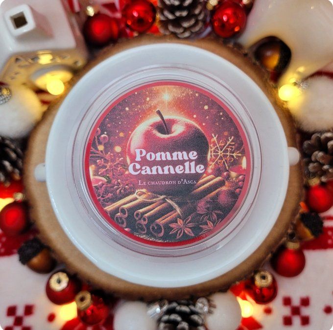Tablette parfum pomme cannelle