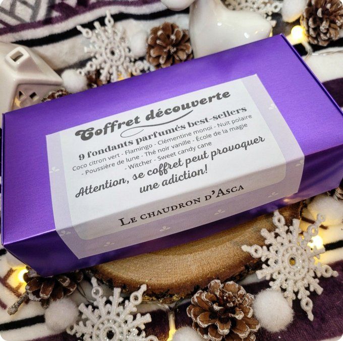 Coffrets découverte 9 fondants top ventes