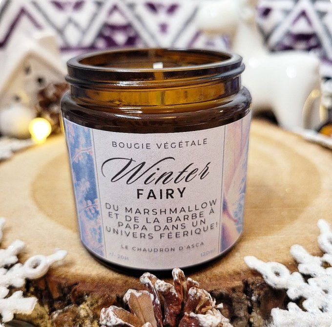 Bougie Winter fairy