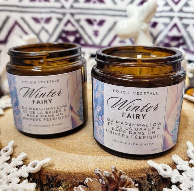 Bougie Winter fairy