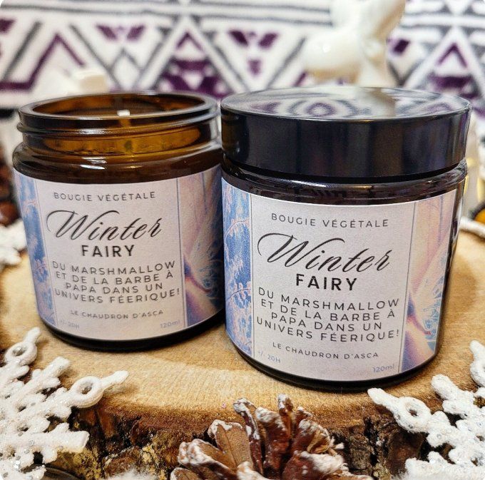 Bougie Winter fairy