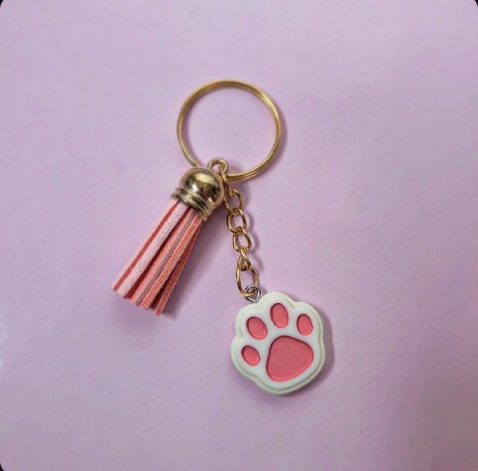 Porte-clés patoune