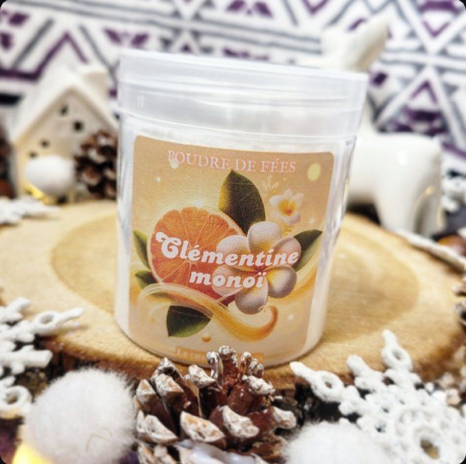 Poudre de fées parfum clémentine monoï 