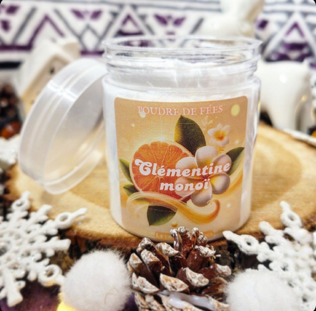 Poudre de fées parfum clémentine monoï 