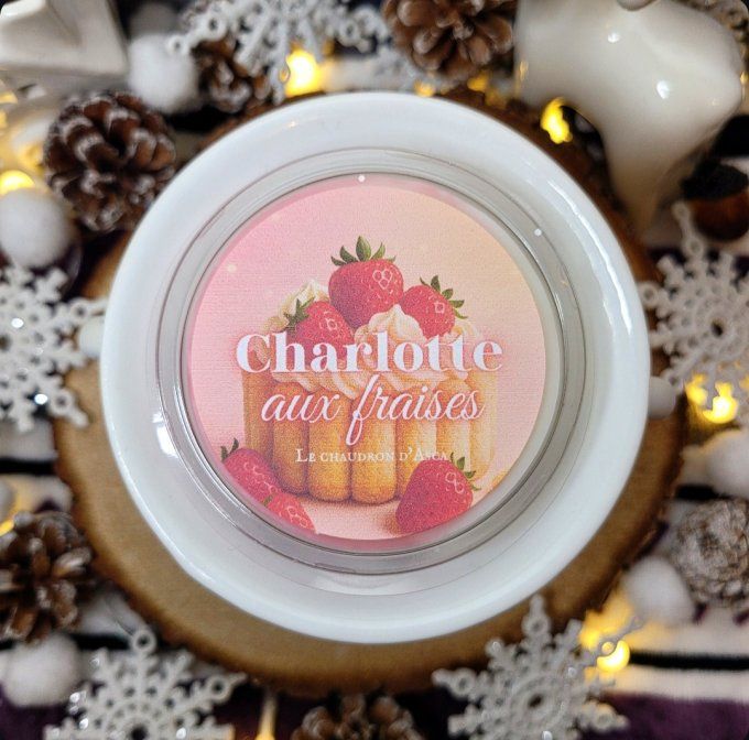Tablette charlotte aux fraises