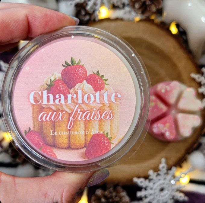 Tablette charlotte aux fraises