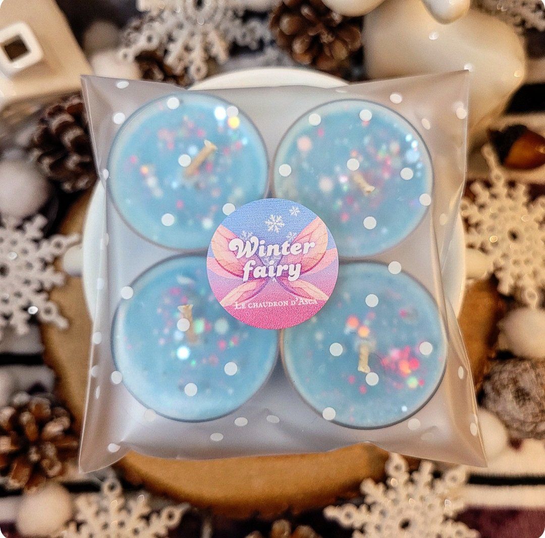 Bougies chauffe plat Winter fairy
