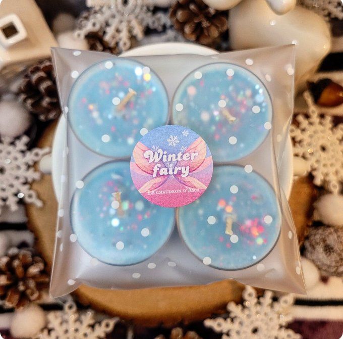 Bougies chauffe plat Winter fairy