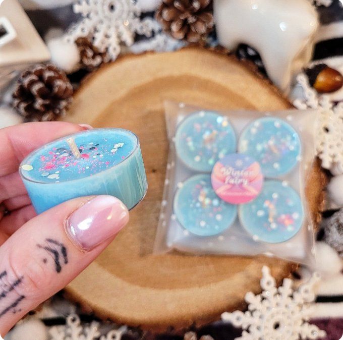 Bougies chauffe plat Winter fairy