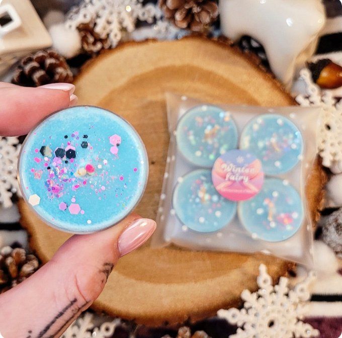 Bougies chauffe plat Winter fairy