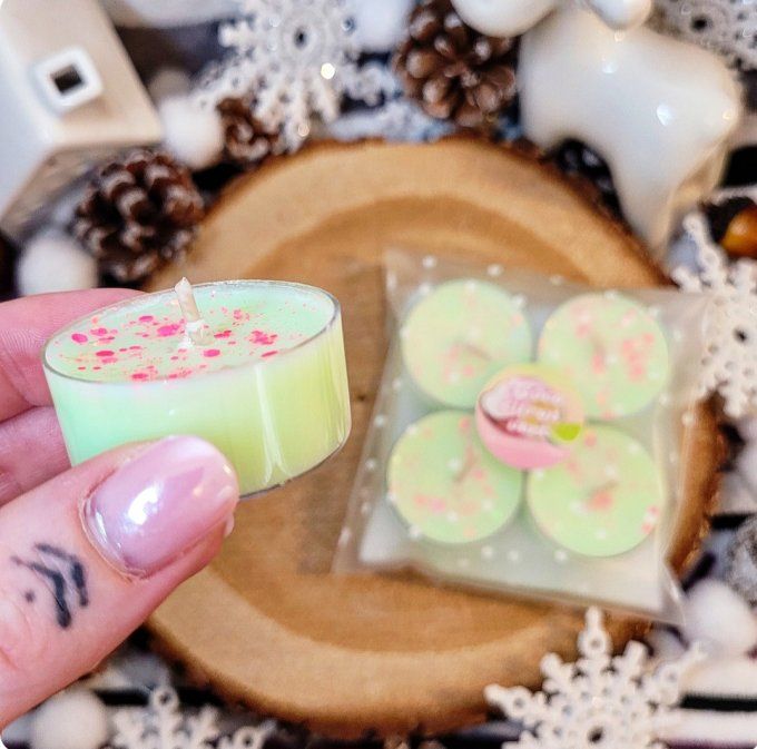 Bougies chauffe plat coco citron vert 