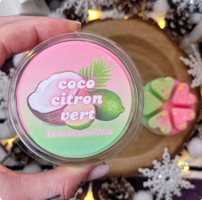 Tablette coco citron vert 