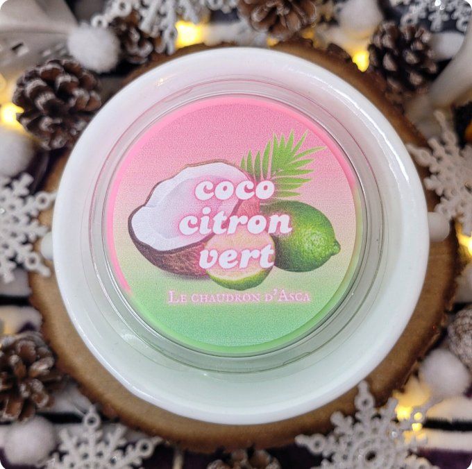 Tablette coco citron vert 