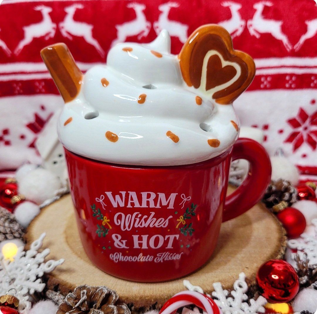 Brûle parfum tasse chocolat chaud