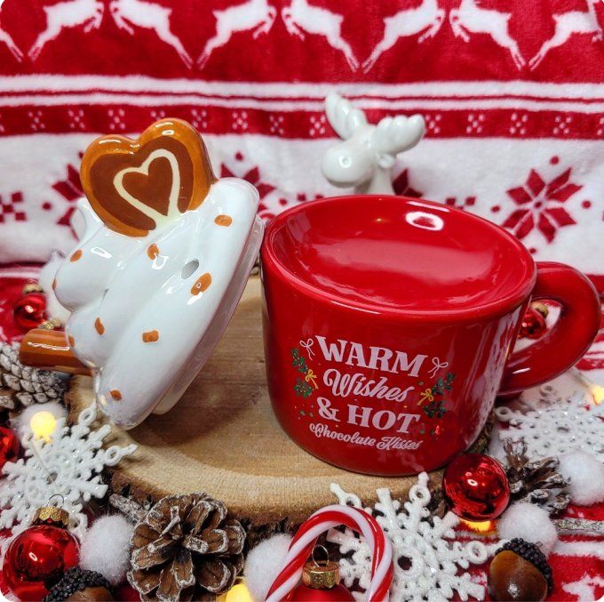 Brûle parfum tasse chocolat chaud